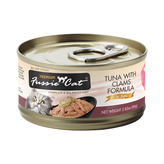 Fussie Cat Tuna with Clams Wet Cat Food