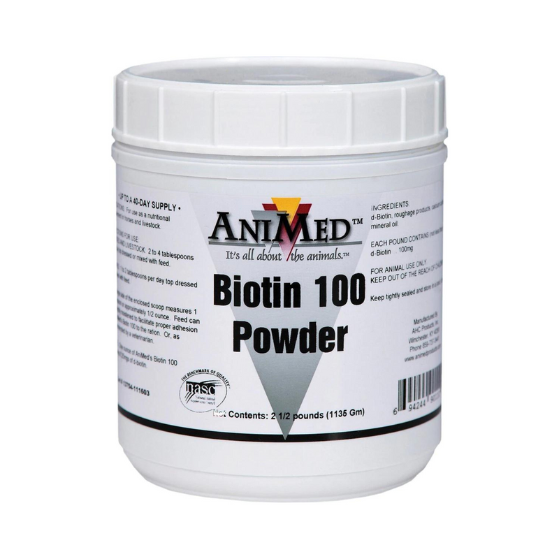AniMed Biotin 100 Horse Supplement