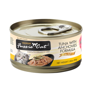 Fussie Cat Tuna with Anchovies Wet Cat Food