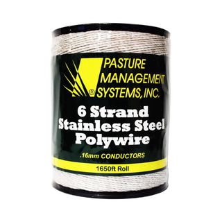 6 Strand Stainless Steel Polywire