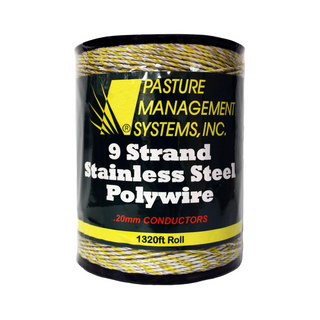 9 Strand Stainless Steel Polywire