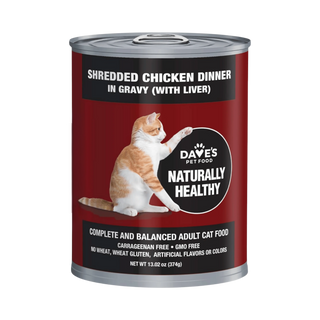 Dave's Naturally Healthy Shredded Chicken Wet Cat Food