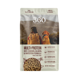 360 Freeze-Dried Multi Protein Dog Food