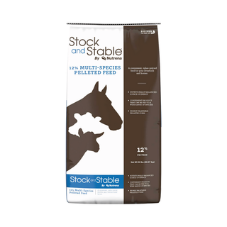 Stock & Stable 12% Multi-Species Pelleted Feed