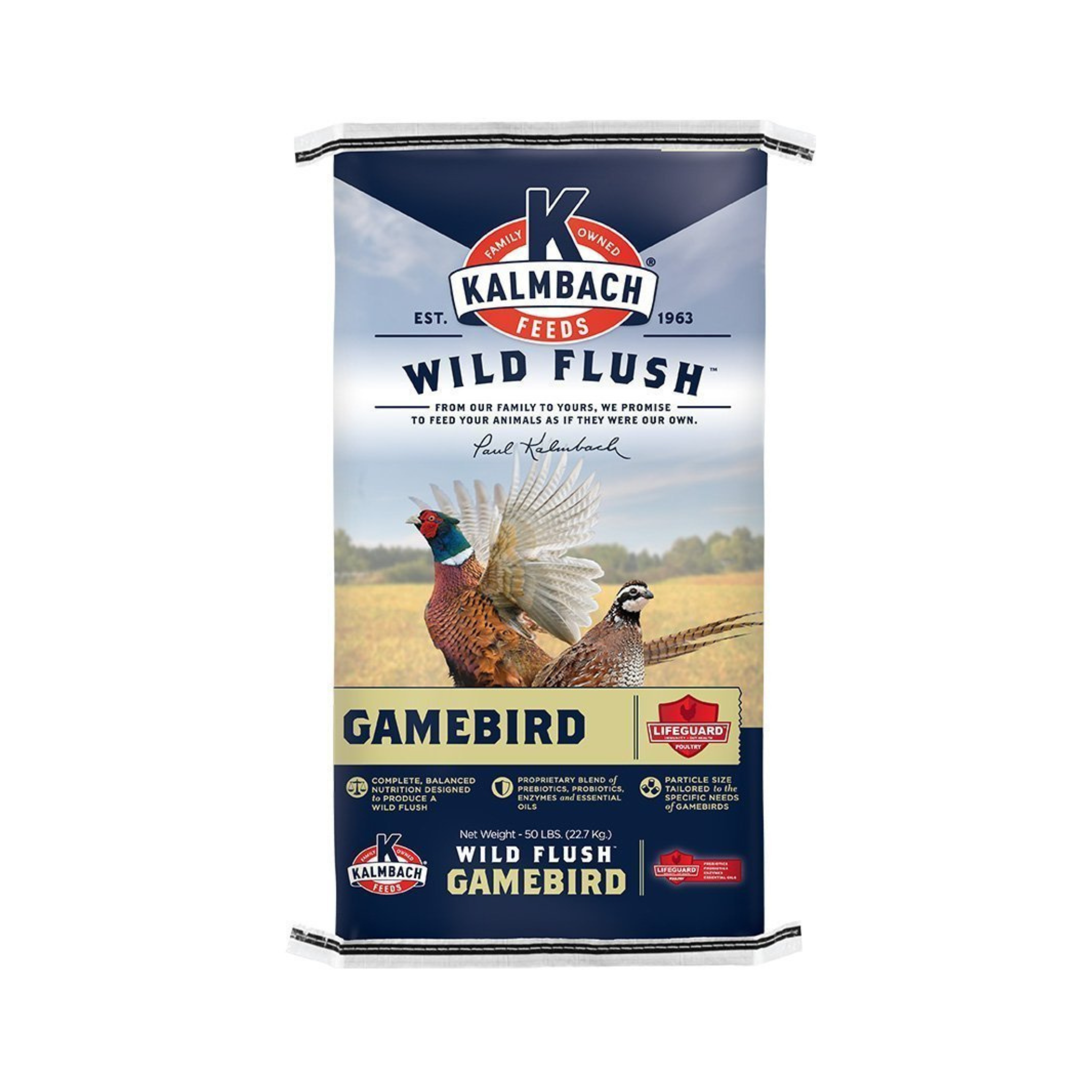 Kalmbach Feeds Wild Flush Grower Gamebird Crumbles