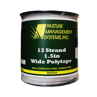 13 Strand Stainless Steel 1-1/2" Polytape