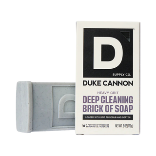 Duke Cannon Heavy Grit Brick of Soap - Mandarin + Fresh Mint