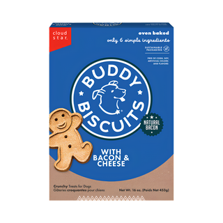 Buddy Biscuits Bacon & Cheese Dog Treat