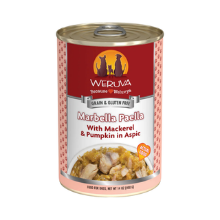 Weruva Classic Marbella Paella Mackerel & Pumpkin in Aspic Wet Dog Food