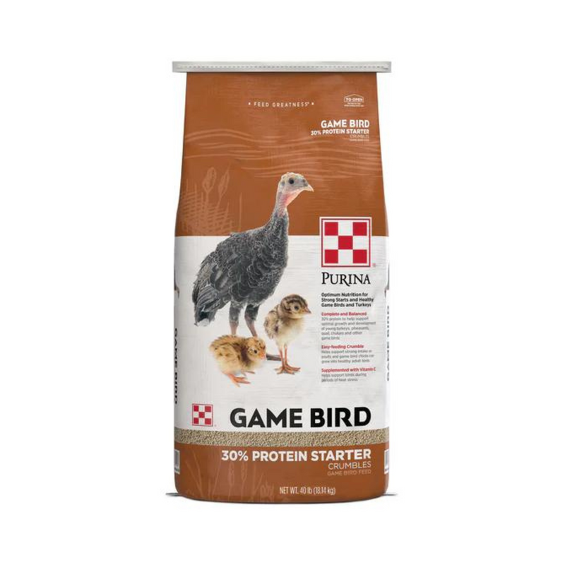 Purina Game Bird 30% Protein Starter Feed