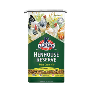 Kalmbach Feeds Henhouse Reserve with Crumbles Chicken Feed