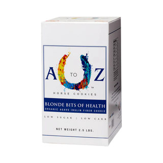 A to Z Horse Cookies Blonde Bits of Health