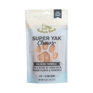 Super Yak Chew Calming Lemon Balm Chamomile & Passion Flower Dog Chew