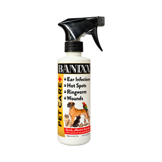 Banixx Pet Care Plus Wound Care Spray For Dogs, Cats & Small Animals