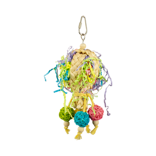 A & E Cages Happy Beaks Balloon Burst Bird Toy