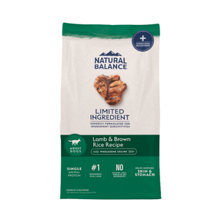 Natural Balance Lamb and Brown Rice Dry Dog Food