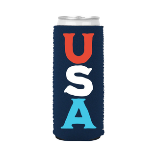 USA Slim Can Coozie