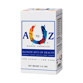 A to Z Horse Cookies Blonde Bits of Health