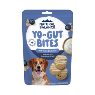 Natural Balance Yo-Gut Bites with Oats & Blueberries Dog Treat