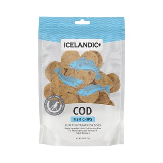 Icelandic Cod Fish Chips Dog Treat