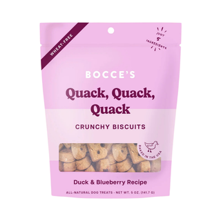 Bocce's Bakery Quack Quack Every Biscuit Dog Treats