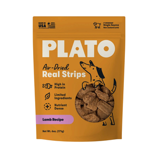 Plato Original Real Strips Lamb Dog Treat