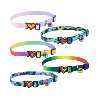 Safe Cat® Heartbreaker Adjustable Cat Collar with Breakaway Heart Buckle