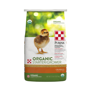Purina Organic Starter Grower Chick Feed
