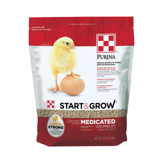 Purina Start & Grow Medicated Chick Feed