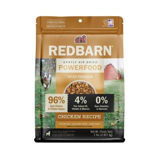 Redbarn Gluten Free Chicken Recipe Air Dried Dog Food