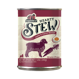 Redbarn Hearty Stew Lamb & Carrot Dog Can