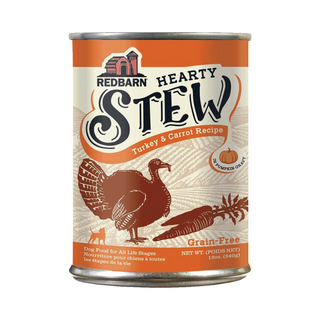 Redbarn Hearty Stew Turkey & Carrot Dog Canned