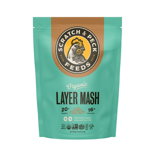 Scratch & Peck Feeds Organic Chicken & Duck Layer Mash 16%