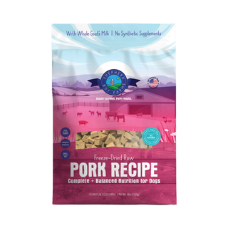 Shepherd Boy Farms Pork Recipe Freeze Dried Dog Food