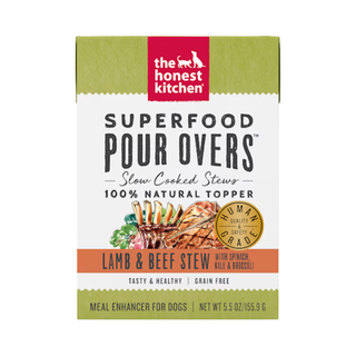 The Honest Kitchen Superfood Pour Overs- Lamb & Beef Stew Wet Dog Food
