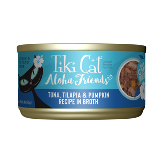 Tiki Aloha Friends Tuna with Tilapia Cat Canned
