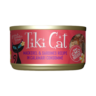 Tiki Grill Mackerel and Sardines Cat Canned