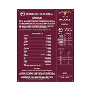 Unbeetable Feeds Balance Ration Balancer Horse Feed