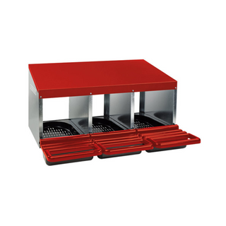 Metal Nesting Box with Plastic Basket - Pittsboro Feed