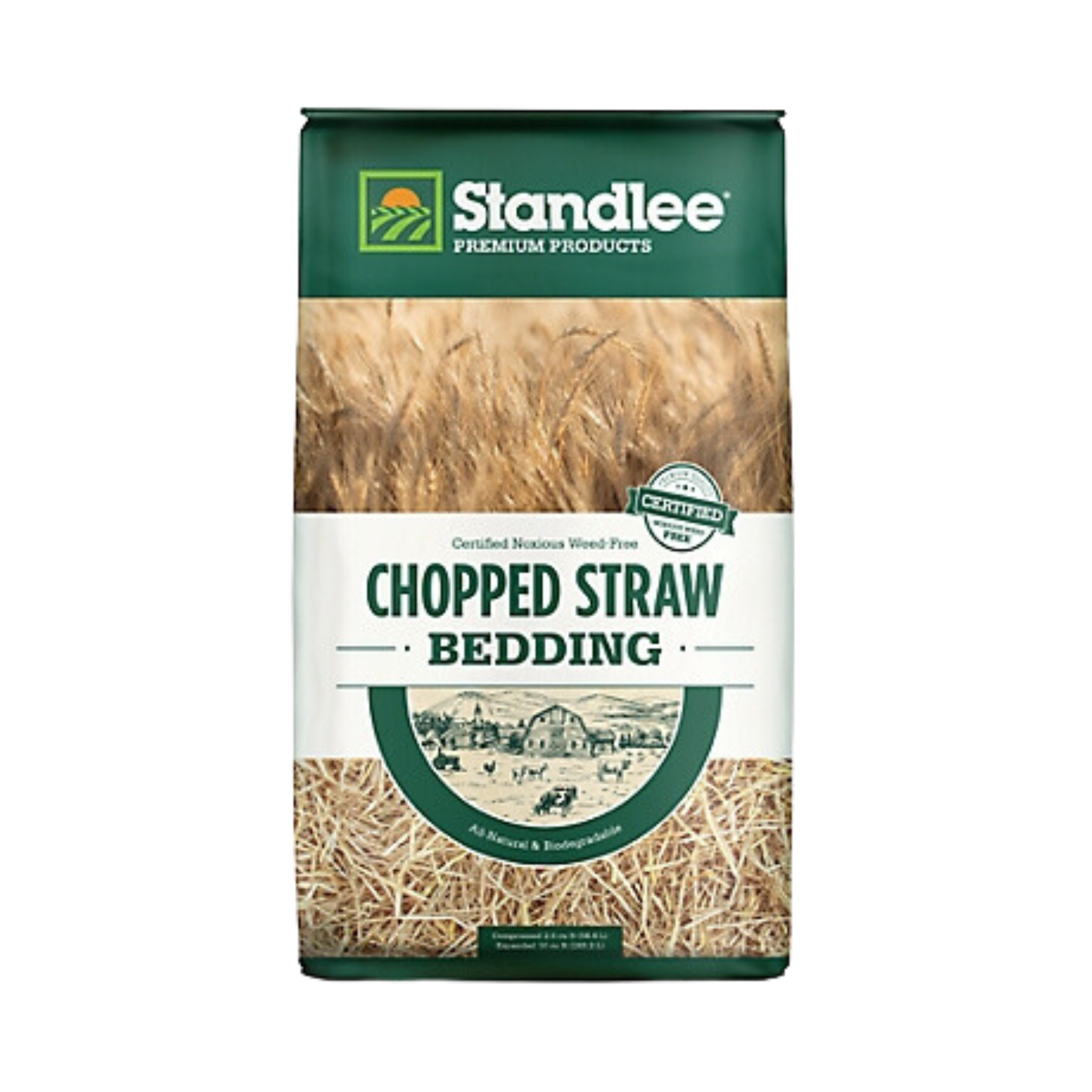 Standlee Certified Weed Free Chopped Straw Bagged