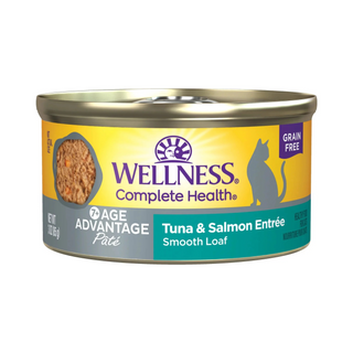 Wellness 7+ Cat Can-Tuna Salmon : 3oz