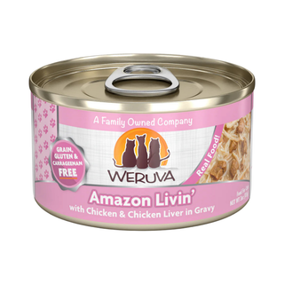 Weruva Classic Amazon Livin' Chicken & Liver Wet Cat Food