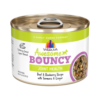 Weruva Dog Can Awesome Bouncy Beef Rice Wet Dog Food