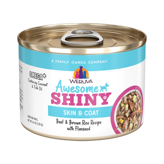 Weruva Dog Can Awesome Shiny Beef Rice Wet Dog Food