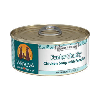 Weruva Funky Chunky Chicken Soup With Pumpkin Wet Dog Food