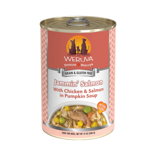 Weruva Jammin' Salmon Chicken & Salmon In Pumpkin Soup Wet Dog Food