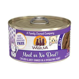Weruva Meal Or No Deal Chicken & Beef Pate Wet Cat Food