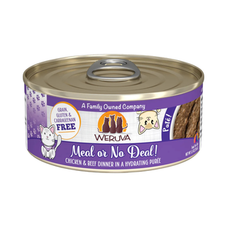 Weruva Meal Or No Deal Chicken & Beef Pate Wet Cat Food