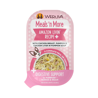 Weruva Meal's N' More Amazon Livin' Recipe Plus Digestive Support Wet Dog Food