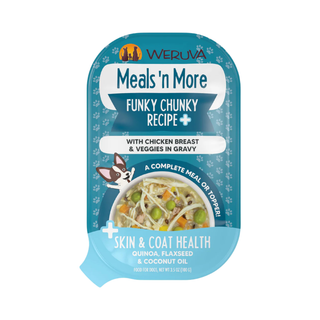 Weruva Meals N' More Funky Chunky Recipe Plus Skin & Coat Wet Dog Food
